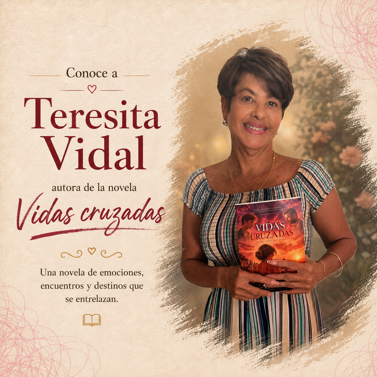 Imagen de entrevista de Teresita Vidal